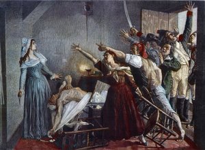 让-保罗-马拉（Jean-Paul Marat）被暗杀 1743-93 法国革命政治家