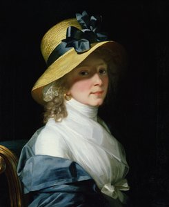 Frau Senator Elisabeth Hudtwalcker的肖像，没有Moller（1752-1804），1798年