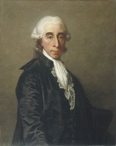 Jean Sylvain Bailly 1736-1793年的肖像，1789年。 作者 让-洛朗莫斯尼尔