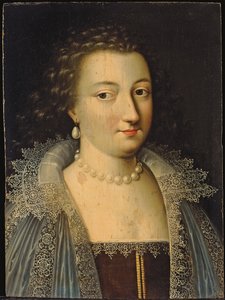 夫人的肖像，可能是玛丽·德·罗汉·蒙巴松（Marie de Rohan）
