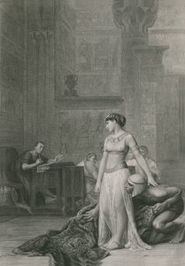 克利奥帕特拉和凯撒 作者 Jean Leon Gerome