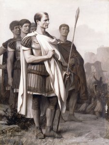 朱利叶斯·凯撒（Julius Caesar）和他的员工， 作者 让·莱昂·杰罗姆
