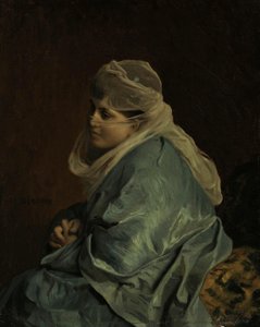 君士坦丁堡的女人 作者 让·莱昂·杰罗姆