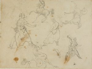 铁匠和马匹研究 作者 让·路易·安德烈·西奥多·杰里科