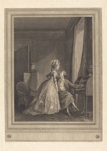 诱人的报价 作者 Jean Louis Delignon after Nicolas Lavreince