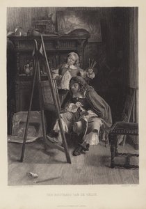 范德维尔德兄弟（版画） 作者 让·路易斯·欧内斯特（后）迈索尼尔