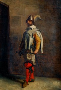 雨格诺派，十九世纪。 作者 让·路易斯·欧内斯特·迈森尼尔