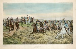 1807年6月14日法国胸甲骑兵在弗里德兰的指控