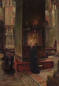 1882年，威尼斯圣马可的亲吻麦当娜 作者 Jean Louis Ernest Meissonier
