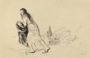 杜埃之后，可能是1918年。 作者 让·路易·佛兰