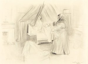 早餐（水平板） 作者 让·路易·佛兰