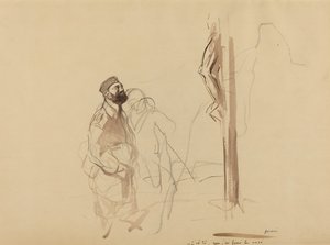 这是我完成牧师的地方，约191419年。 作者 让·路易·佛兰
