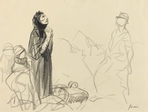 停战期间，约1914年至1919年。 作者 让·路易·佛兰