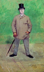 Jacques-Emile Blanche（1861-1942）1884年（油卡）