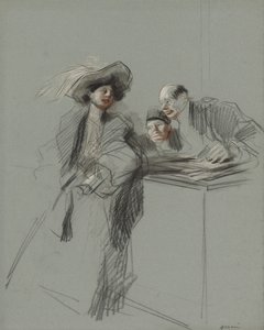 客户 作者 Jean-Louis Forain