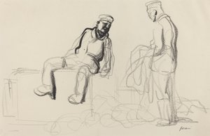 经济撤军，约1914-1919年。 作者 让·路易·佛兰