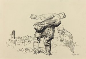 帝国毁灭，共和国付出，可能是1918年。 作者 让·路易·佛兰