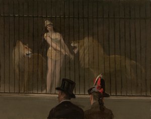 驯兽师 作者 Jean-Louis Forain