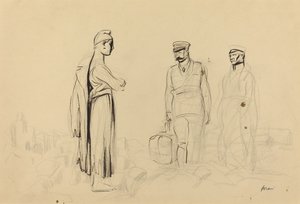 走向和平，约191419年。 作者 让·路易·佛兰