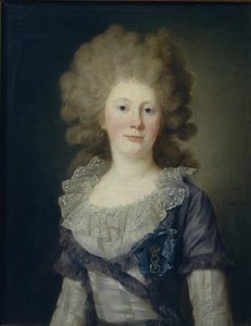 伯爵夫人索菲亚·弗拉基米罗夫娜·帕纳纳的肖像1774-1844，1791年