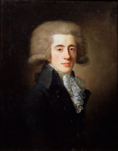 副校长Nikita Panin的画像，1770-1837年，1792年。