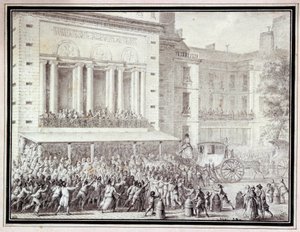 The people closing the doors of the Opera: July 12 作者 年轻人让·路易斯