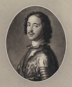Peter The Great (litho) 作者 让·马克（后）纳蒂尔