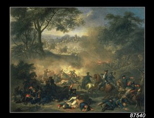 波尔塔瓦战役于1709年，1717年