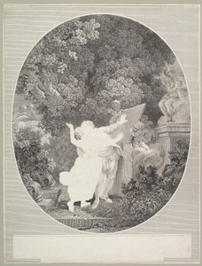 爱的誓言》，1786年。 作者 让·马修