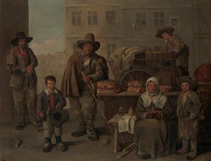 贝克手推车，1656年。