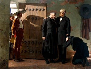 墨西哥的马克西米利安皇帝被处决前》，1882年。