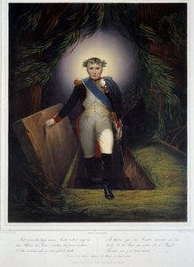 拿破仑一世 (1769 - 1821) 墓中的肖像。 让·雅克·维尔纳 (1791-1849) 和让·皮埃尔·玛丽·贾泽 (1788-1871)