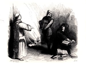 1874年巴黎Eugene Briffault的“Le Secret de Rome au XIXe siecle”索引委员会订购罗马书籍