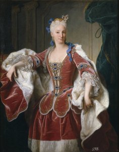 伊丽莎白·法尔内塞（Elisabeth Farnese）的肖像，西班牙王后，1723年