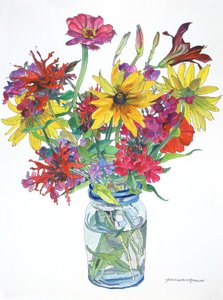 东 Boothbay，2010 年（纸上水彩和墨水）