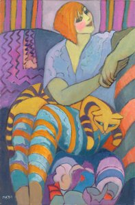 抓住那只老虎 作者 珍妮特·拉森（Jeanette Lassen）