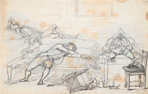 瑞士萨莱夫山酒后的场景 作者 詹斯·尤尔