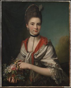 安娜-伊丽莎白-巴蒂尔（Anna Elisabeth Battier, née Storp）的画像