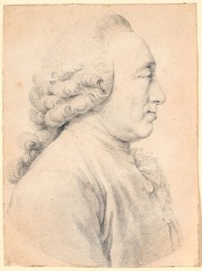 瑞士自然科学家和哲学家查尔斯-波奈（1720-93 年）的肖像