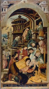 耶稣受割礼》，约尔格-拉特格布（约 1480-1526 年）的画作，板上油画