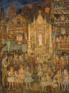 街道神社 作者 杰罗姆·迈尔斯（Jerome Myers）