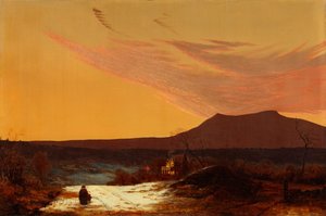 哈德逊河谷 1874 年（布面油画） 作者 杰维斯·麦肯特（Jervis McEntee）
