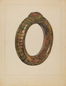 环形瓶，1936年。