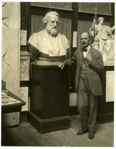 丹尼尔切斯特法国，1905年 作者 杰西·塔伯·比尔斯（Jessie Tarbox Beals）