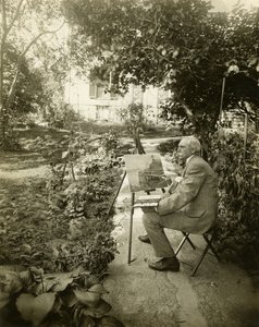 哈利-芬恩，艺术家，约1905-11（明胶银照片 作者 杰西·塔伯·比尔斯（Jessie Tarbox Beals）