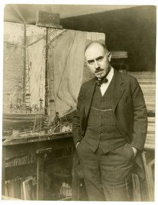 Jonas Lie，1905年的艺术家 作者 杰西·塔伯·比尔斯（Jessie Tarbox Beals）