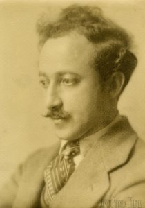 约瑟夫-奥斯兰特，诗人，约1925-27（明胶银照片 作者 杰西·塔伯·比尔斯（Jessie Tarbox Beals）