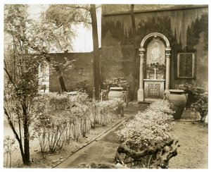 美国纽约格林威治村的圣约翰教堂 作者 杰西·塔伯·比尔斯（Jessie Tarbox Beals）