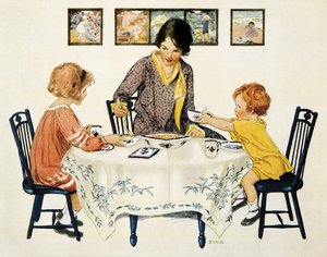 Family (mother and children) gathered around a table eating pasta   1403848   zh       chinese Successfully Translated  Original: Relief, Karnak Temple, Luxor, Thebes, Egyp, Africa (photo) Translat: Relief, Karnak Temple, Luxor, Thebes, Egyp, Africa (photo 作者 杰西·威尔考克斯·史密斯