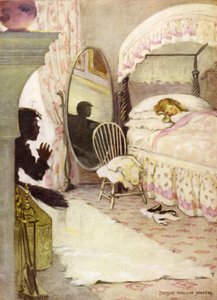 查尔斯·金斯利 (Charles Kingsley) 为《水宝宝》绘制的插图（彩色平版印刷） 作者 杰西·威尔考克斯·史密斯